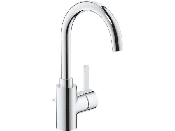 GROHE Eurosmart Cosmopolitan, Baderomsvask, Kran-håndtak, Krom