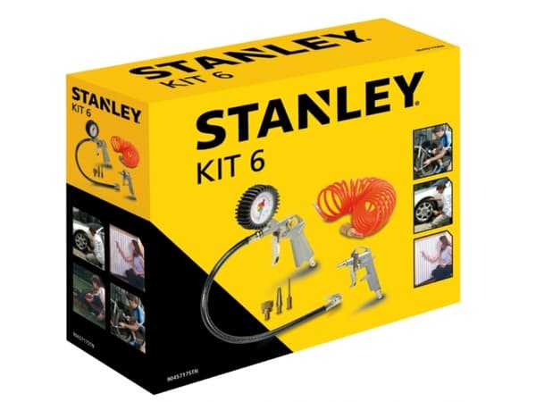 STANLEY PNEUMATIC TOOLS 6 elementtiä.