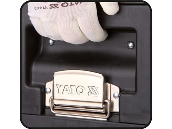 Yato YT-09101, Työkalulaatikko, Metalli, Musta, Punainen, 45 kg, 520 mm, 320 mm