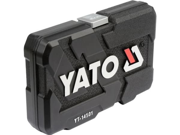 Yato YT-14501, Pipenøkkelsett, 56 stykker, Kromfarget, Kromvanadiumstål, 1,85 kg