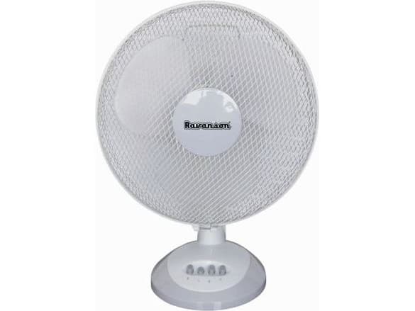 Ravanson WT-1030, Husholdningsvifte, Grå, Hvit, Bord, Plast, 35 cm, AC