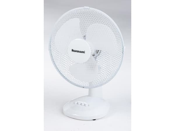 Ravanson WT-1030, Husholdningsvifte, Grå, Hvit, Bord, Plast, 35 cm, AC
