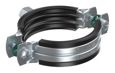 Walraven 2S Rørbøjle 15-19mm - Elforzinket 2-skrue rørbøjle med EPDM og M8/10 gevind