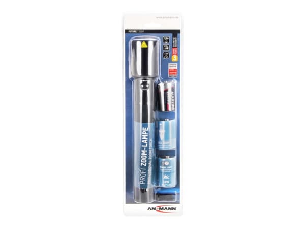 ANSMANN Future T500F - Lommelykt - LED - 10 W - svart