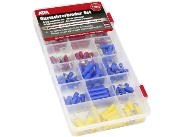 APA 29104 Sortiment av terminalkontakter 0,25 mm² 6,6 mm² 1 st