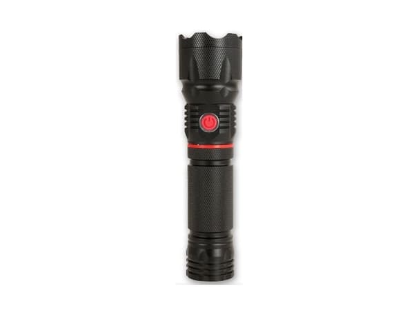 Arcas 307 00036, Käsikokoinen taskulamppu, Musta, Alumiini, LED, 2 lamppua, 350 lm