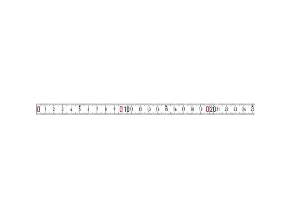 BMI 357004010RNL-SK Målebånd 10 m Stål