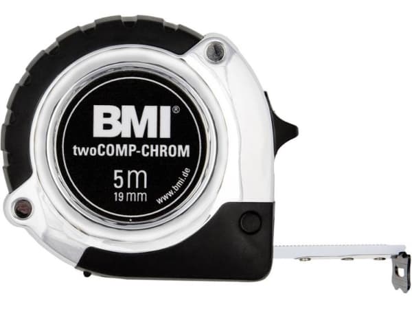BMI chrom 475241221 Målebånd 2 m Stål