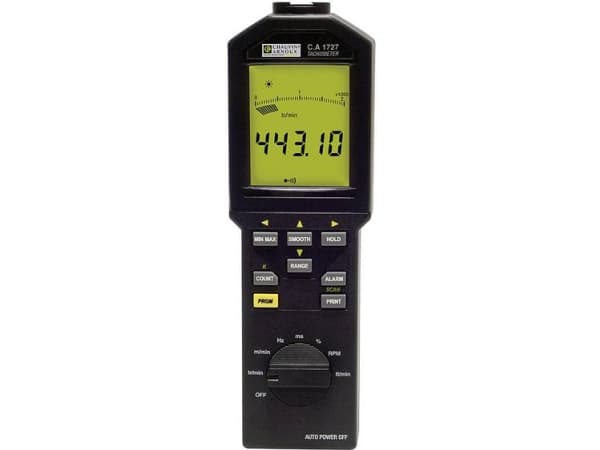 Chauvin Arnoux P01174830 Omdrevräknare Mekanisk , Optisk 10000 rpm (max) 60 - 100000 rpm