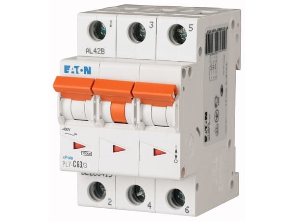 Eaton PXL-C63/3 virrankatkaisin Pienoiskatkaisija