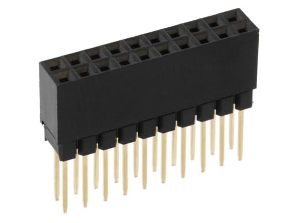 econ connect FME25D34GAL, Musta, Kupari, Kestomuovipolyesteri (PBT), 1000 V, 20 mO, 3 A, 5 mm