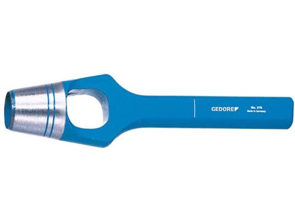 Gedore 570019, Tuurna, Terästä, Sininen, DIN 7200 Form A, 14,5 cm, 240 g