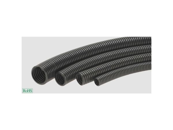HELUKABEL 920175, Joustava metalliton johdin (FNC), Musta, 130 °C, RoHS, 50 m, 2,8 cm