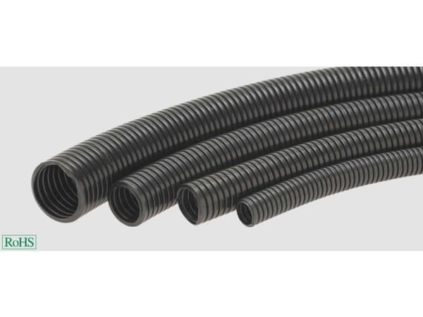 HELUKABEL 920175, Joustava metalliton johdin (FNC), Musta, 130 °C, RoHS, 50 m, 2,8 cm
