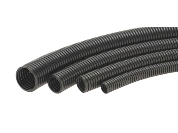 HELUKABEL 920175, Joustava metalliton johdin (FNC), Musta, 130 °C, RoHS, 50 m, 2,8 cm