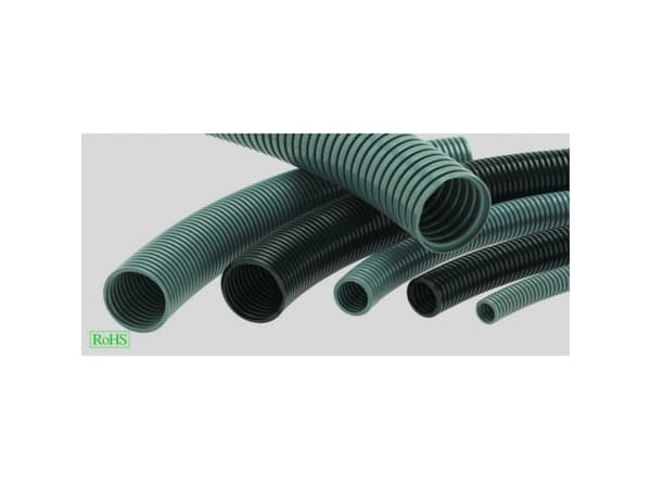 HELUKABEL 920401, Joustava metalliton johdin (FNC), Musta, 140 °C, RoHS, 25 m, 3,45 cm