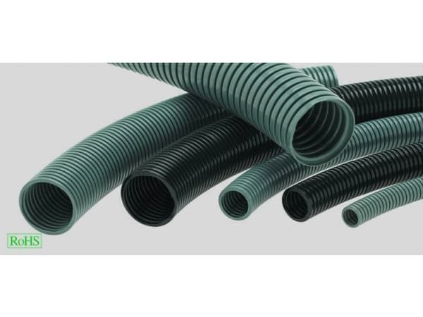 HELUKABEL 920401, Joustava metalliton johdin (FNC), Musta, 140 °C, RoHS, 25 m, 3,45 cm