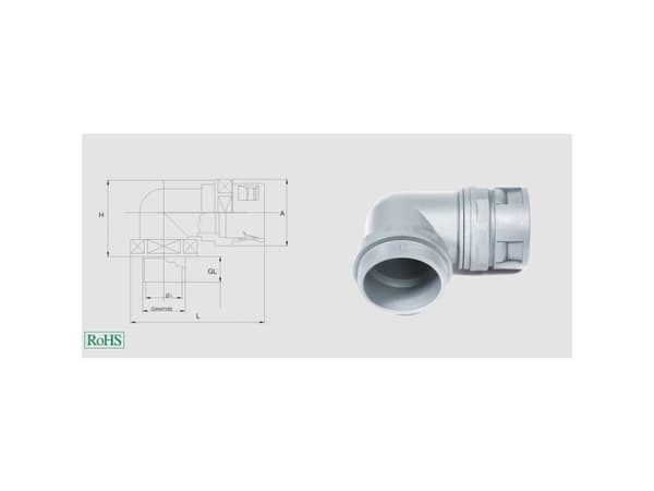 HELUKABEL 94204, Grå, Polyamid, 25 styck, M32x1.5, IP65, -40 - 110 ° C