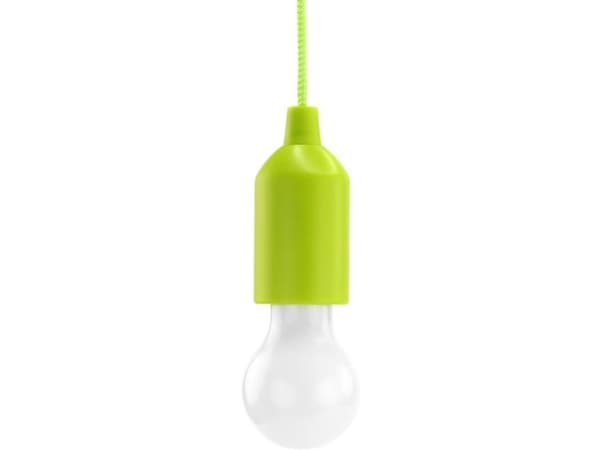 Hycell Pull Light In Green With Pull Switch Incl. Aaa Batteries - Portable Led