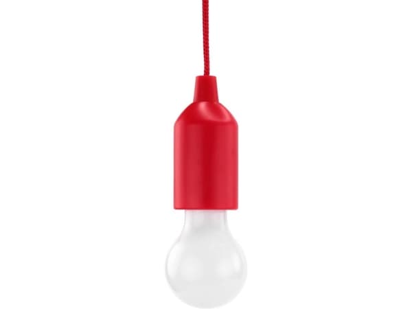 Hycell Pull Light In Red With Pull Switch Incl. Aaa Batteries - Portable Led