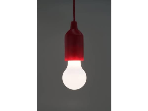 Hycell Pull Light In Red With Pull Switch Incl. Aaa Batteries - Portable Led