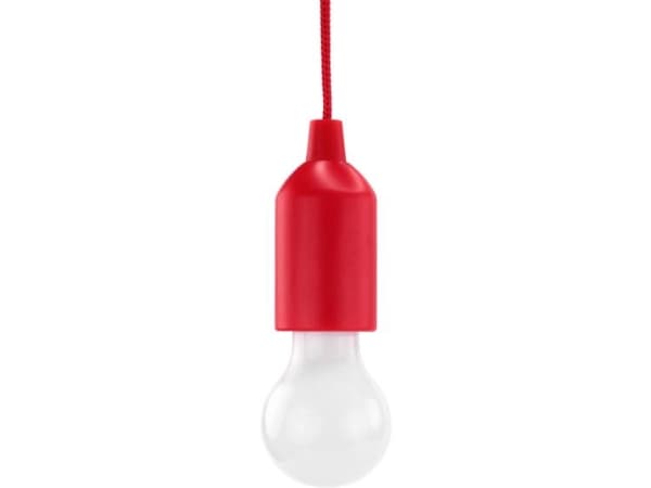 Hycell Pull Light In Red With Pull Switch Incl. Aaa Batteries - Portable Led