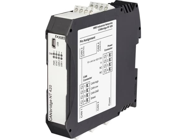 Ixxat 1.01.0331.42000 CANbridge NT420 Canbridge 9 V/DC, 12 V/DC, 24 V/DC, 36 V/DC 1 stk.