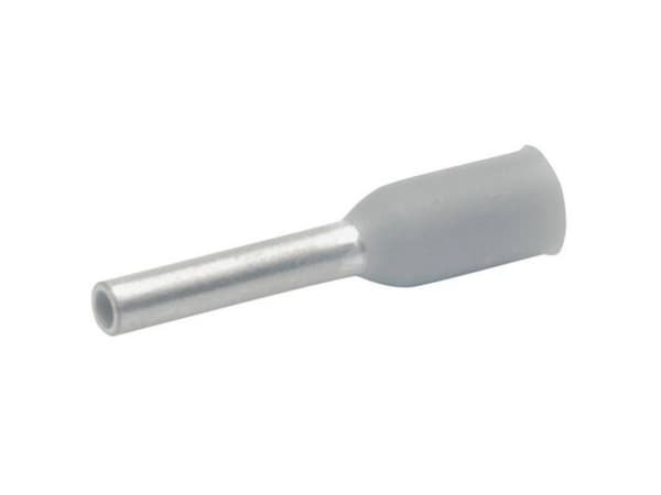Klauke 166GR, Grå, Hankoppling, Rak, Koppar, Polypropylen (PP), Plåtburk, halogen