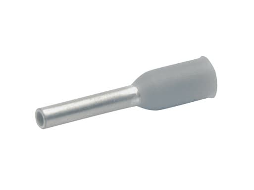 Klauke 166GR, Grå, Hankoppling, Rak, Koppar, Polypropylen (PP), Plåtburk, halogen