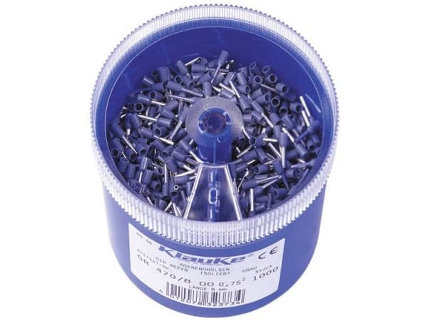 Klauke GR4708DO Kaapelikenkävalikoima 0,75 mm² Osittain eristetty Sininen 1000 Teile
