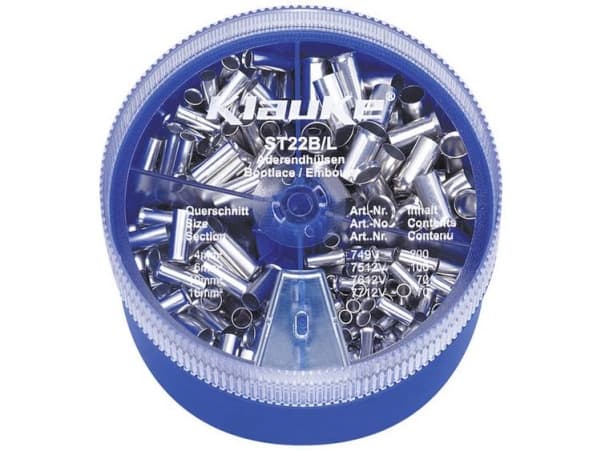 Klauke ST22B Kaapelisortimentti 4 mm² - 16 mm² Sølv 440 osaa