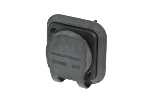 Neutrik NAC3FPX-TOP, Svart, Polyamid, Rostfritt stål, Koppar, Kopparlegering, IP65, 2,5 mm ²
