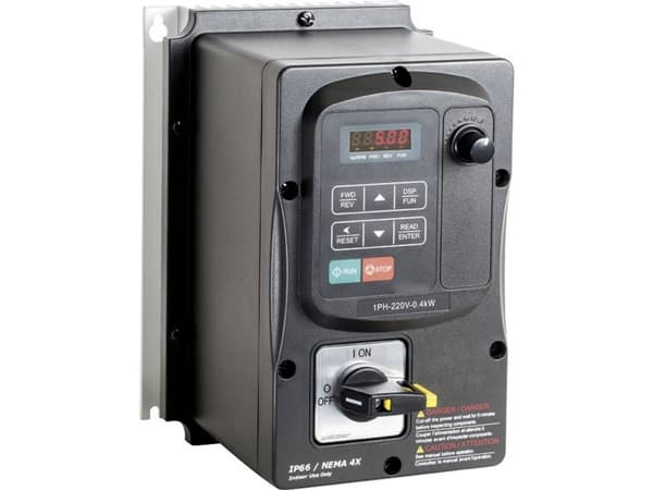 Peter Electronic Taajuusmuuttaja 0,37 kW 1-vaihe 230 V