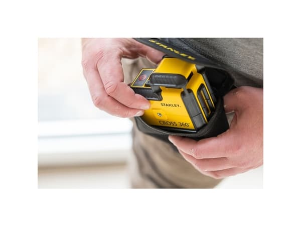 Stanley STHT77504-1, 20 m, 0,4 mm/m, 4°, 635 nm, Horisontell / Vertikal, Röd