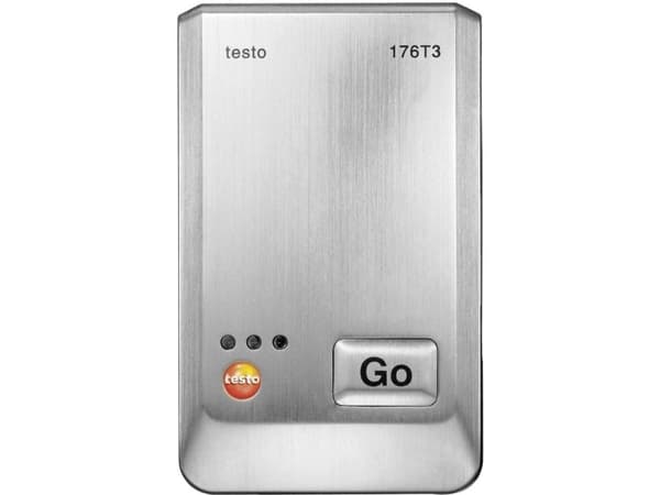 testo temperaturdatalogger 176 T3 målt verdi temperatur -200 til 1000 °C (0572 1763)