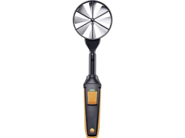 testo 0635 9371 0635 9371 Anturi Erittäin tarkka siipipyöräanturi (halkaisija 100 mm) Bluetoothilla, sis. lämpötila-anturin 1 kpl