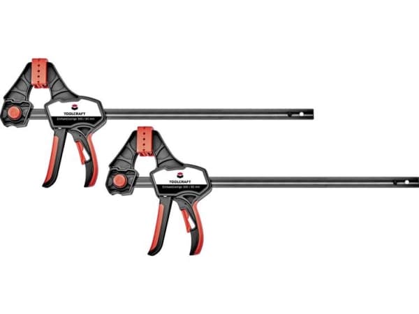 Skruvmejsel TOOLCRAFT 1672282 Spann-Weite (max.):300 mm Upphängningslängd:85 mm