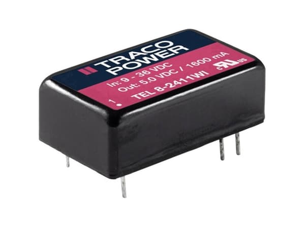 Traco Power TEL 8-2423WI, 20,3 mm, 10,2 mm, 31,8 mm, 16,9 g, 8 W, 9-36 V