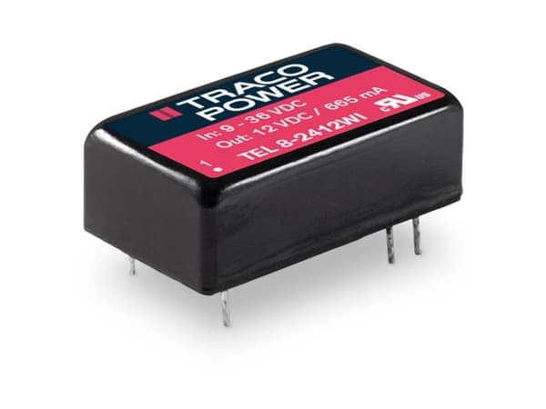 Traco Power TEL 8-2423WI, 20,3 mm, 10,2 mm, 31,8 mm, 16,9 g, 8 W, 9-36 V