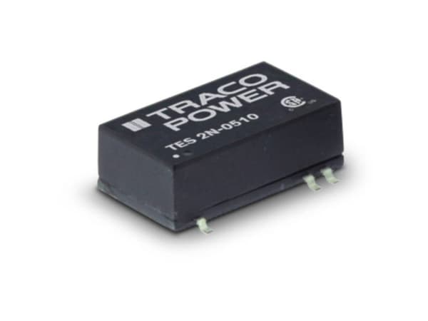 TracoPower TES 2N-2410 DC/DC-muunnin, SMD 24 V/DC 3,3 V/DC 500 mA 2 W Lähtöjen määrä: 1 x