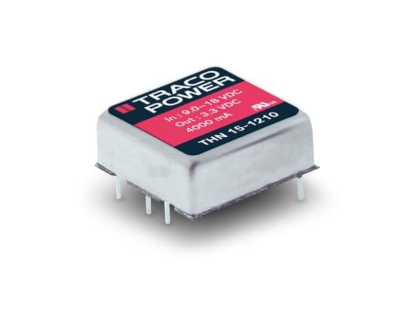 Traco Power THN 15-2411, 25,4 mm, 9,9 mm, 25,4 mm, 16,5 g, 15 W, 18-36 V