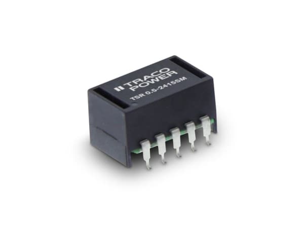 Traco Power TSR 0.5-2433SM, 9,6 mm, 9,24 mm, 15,3 mm, 1,7 g, 4.75-32 V, 500 mA