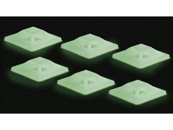 TRU KOMPONENTER Fästuttag TC-7572804 4-faldig flätning Grön (långvarig) 50 st