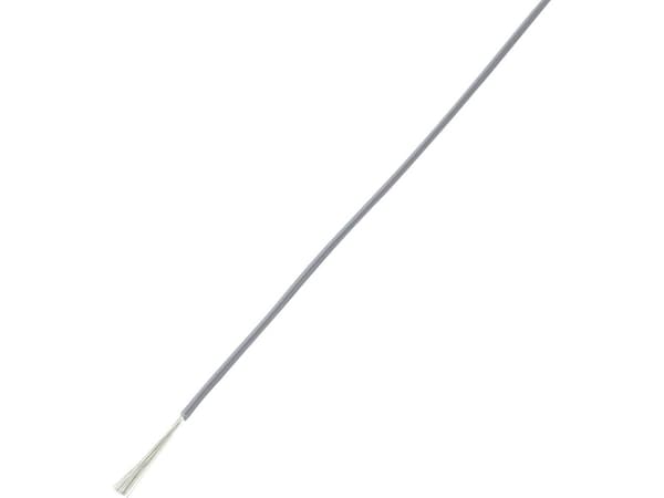 Conrad TC-7572808, Grå, Polyvinylklorid (PVC), 0.22 mm ², 100 m