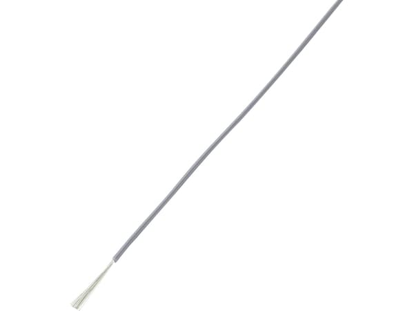 Conrad TC-7572808, Grå, Polyvinylklorid (PVC), 0.22 mm ², 100 m