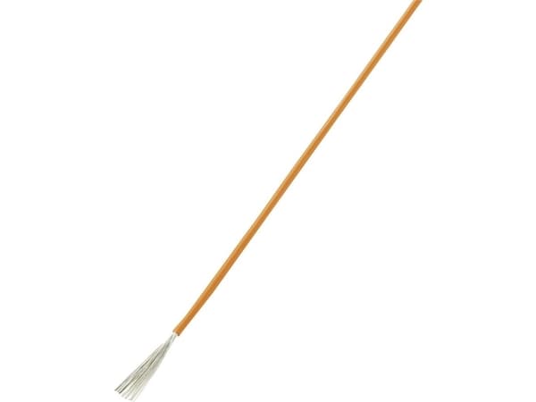 Conrad TC-7572812, Orange, Polyvinylklorid (PVC), 0.5 mm ², 10 m