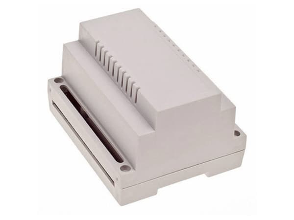 TRU COMPONENTS TC-7910724 DIN-nahkakaappi 107 x 89 x 66 ABS-V0 Grå 1 kpl