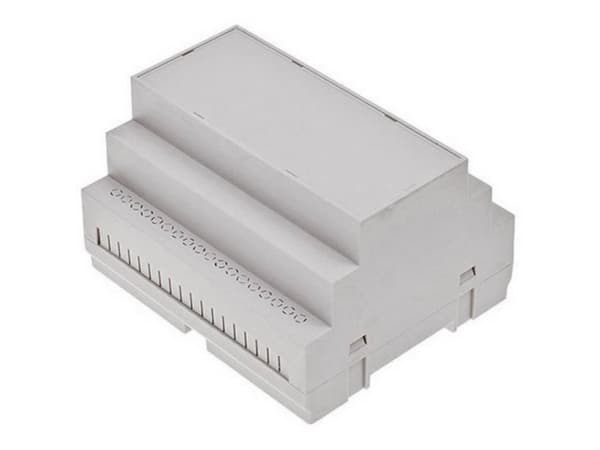 TRU COMPONENTS TC-7910828 DIN-nahkakaappi 65 x 90 x 105 ABS-V0 Grå 1 stk 1 stk