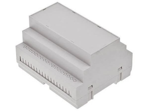 TRU COMPONENTS TC-7910828 DIN-nahkakaappi 65 x 90 x 105 ABS-V0 Grå 1 stk 1 stk