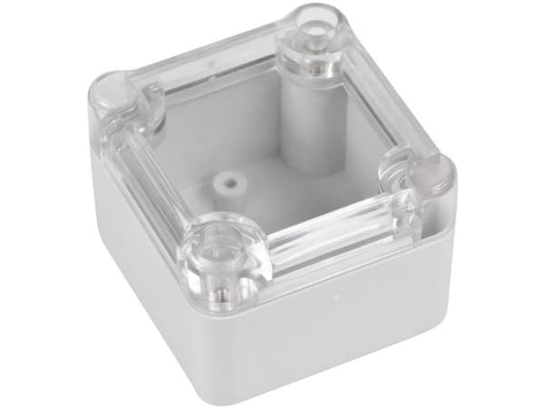 TRU COMPONENTS TC-7910848 Universalkabinetti 51 x 49 x 36 ABS-PC Grå 1 stk 1 stk